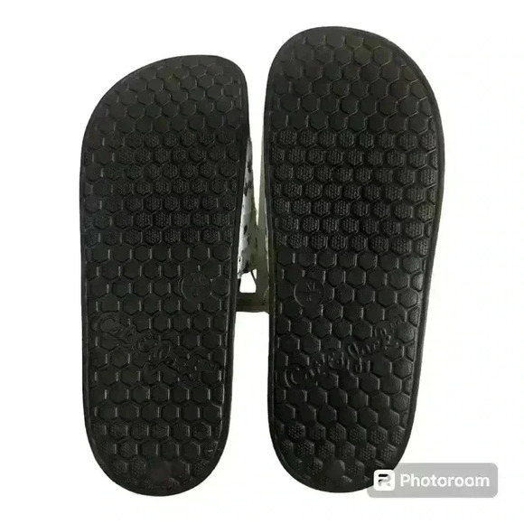 Cat & Jack White/Multicolor Nikko Slide Sandals, Size 6 - Picture 4 of 4